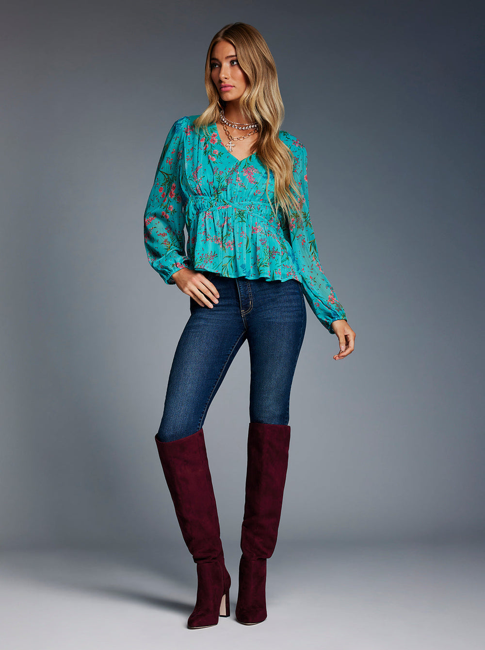 Marjani Top - Baltic-Field Floral