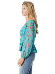 Marjani Top - Baltic-Field Floral