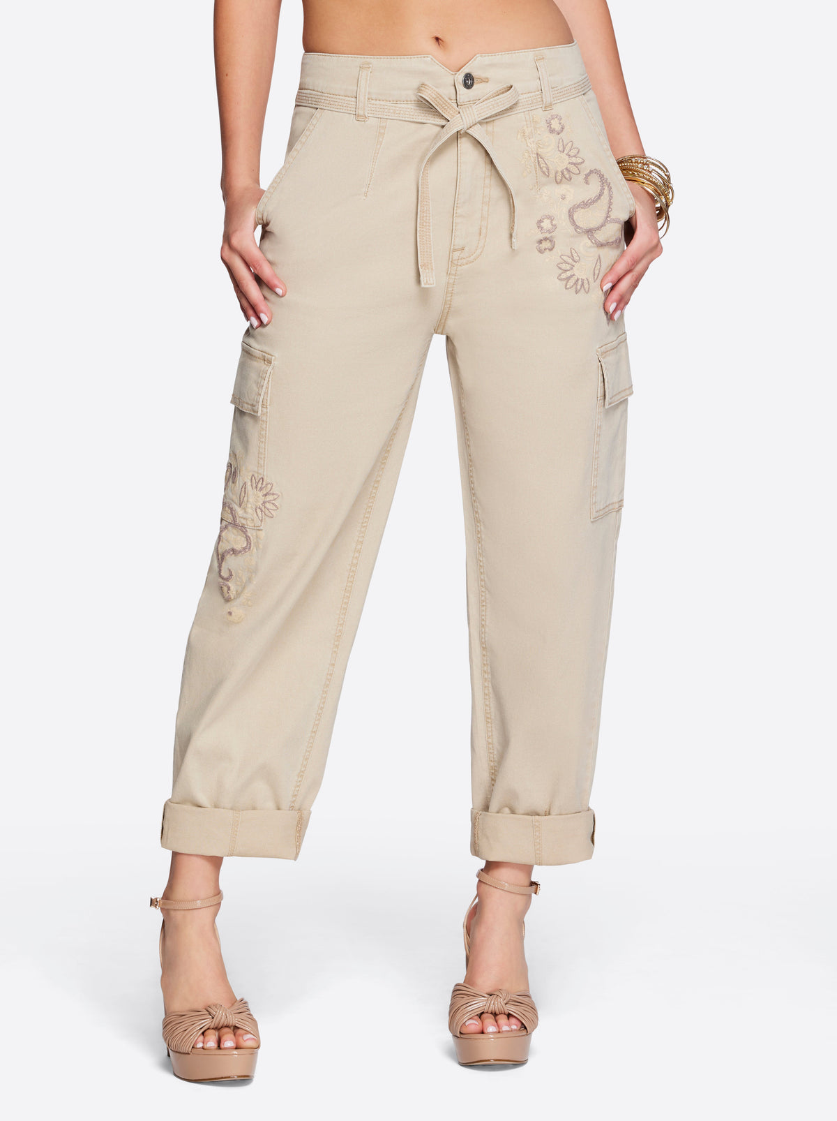 Allie Cargo Pant - Khaki