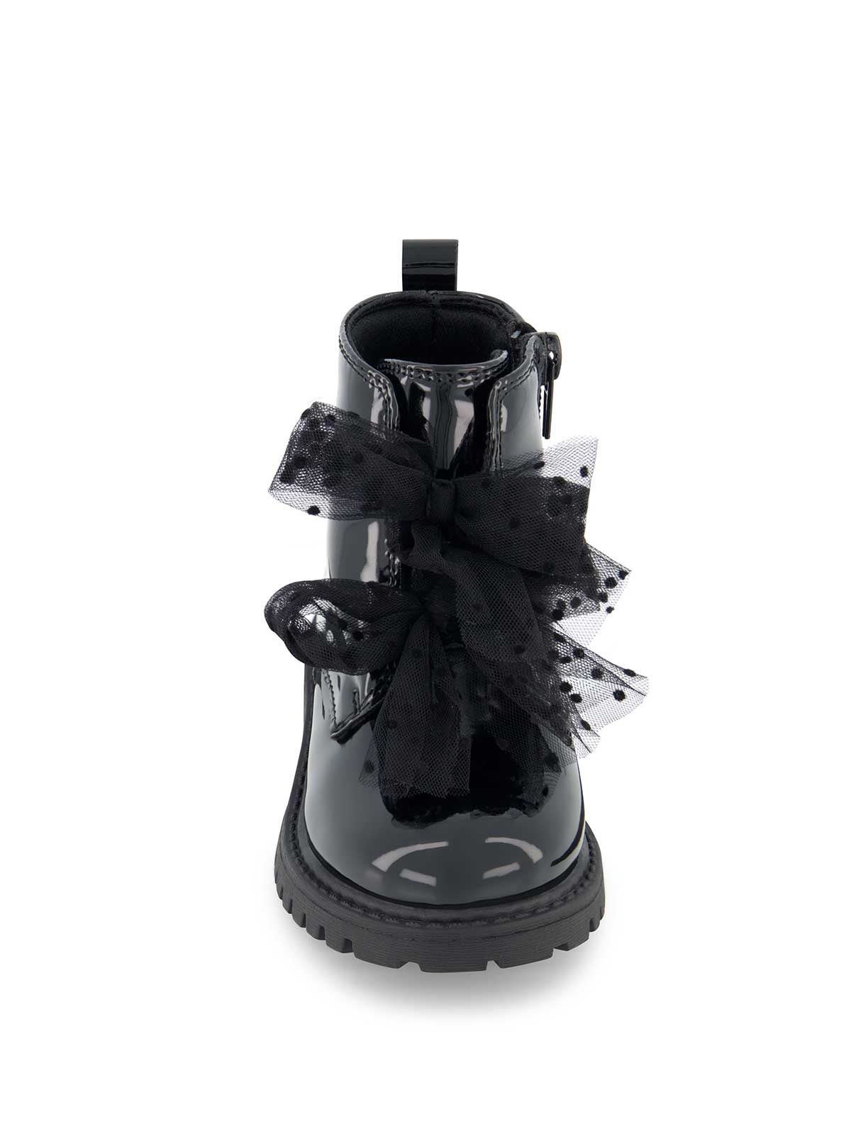 Toddler Daria Double Bow Boot - Black