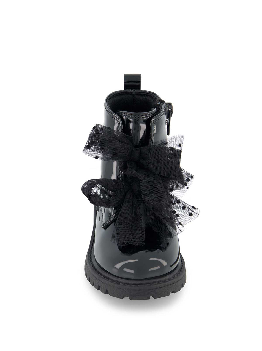 Toddler Daria Double Bow Boot - Black