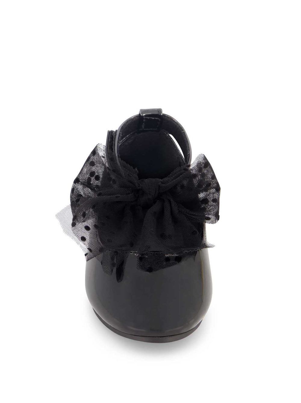 Toddler Amy Tulle Ballet Flat - Black