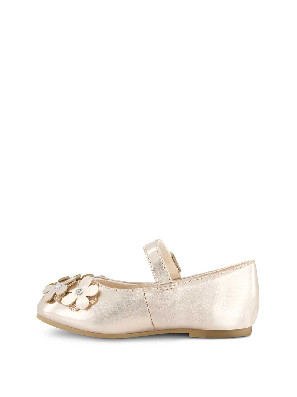 Toddler Amy Petal Ballet Flat - Champagne