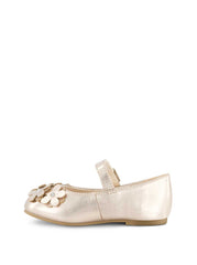 Toddler Amy Petal Ballet Flat - Champagne