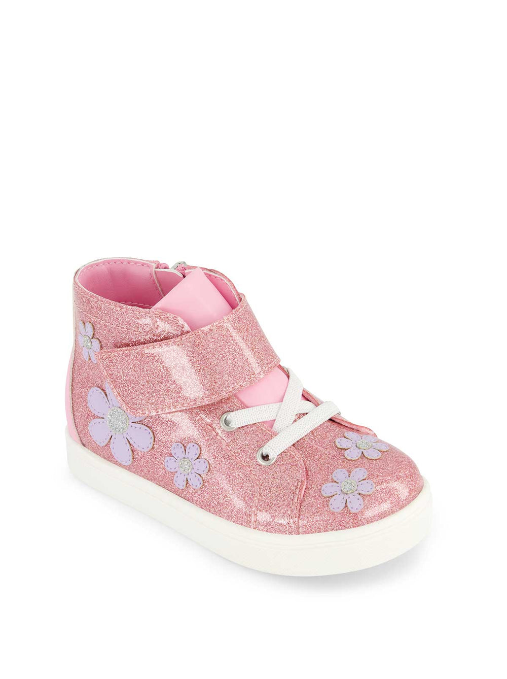Toddler Gretchen Flower High Top Sneaker - Pink