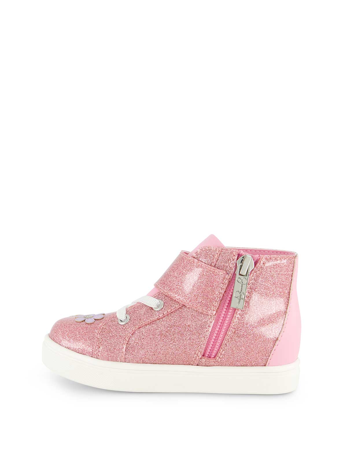 Toddler Gretchen Flower High Top Sneaker - Pink