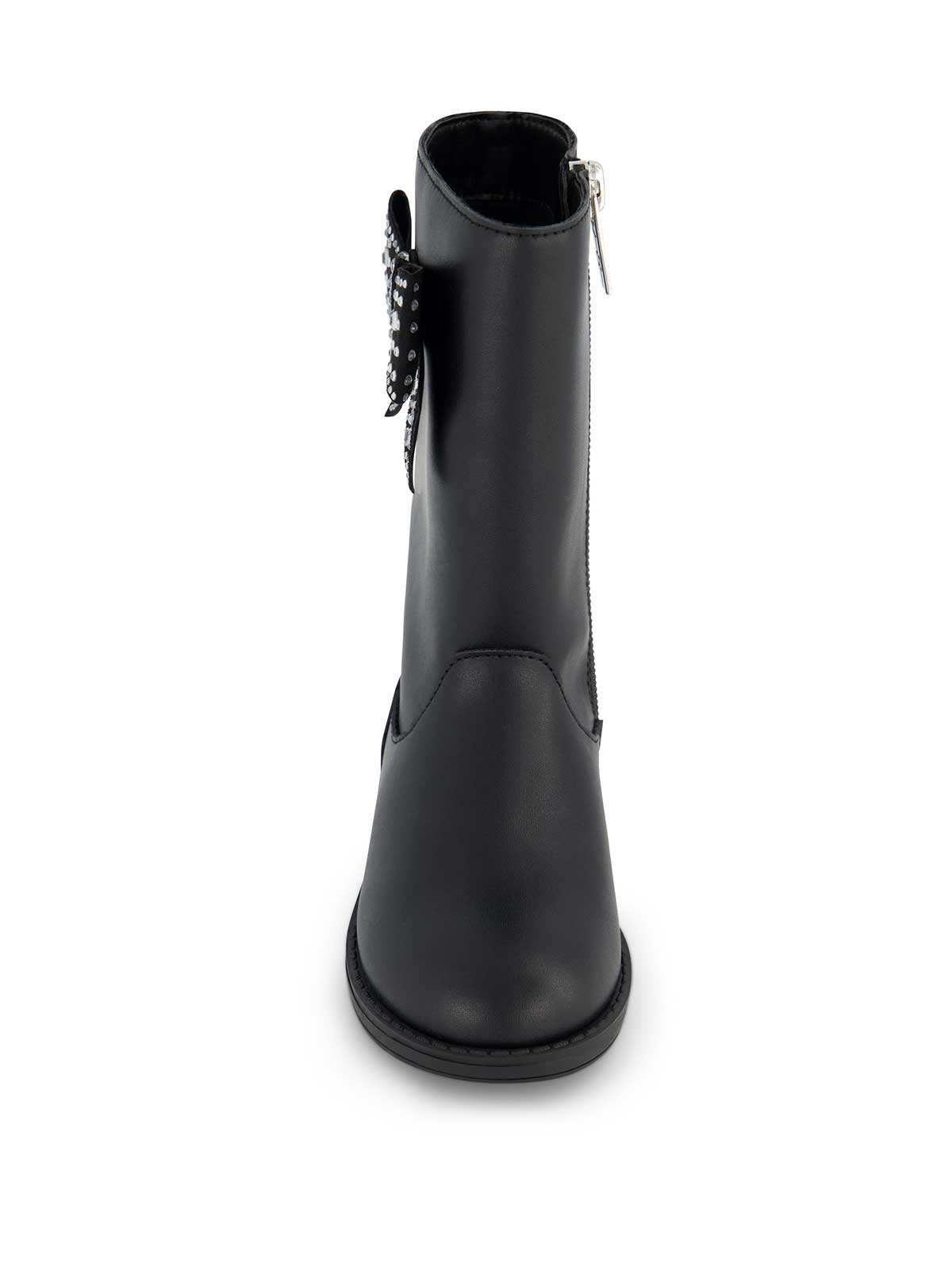 Toddler Evie Ribbon Boot - Black