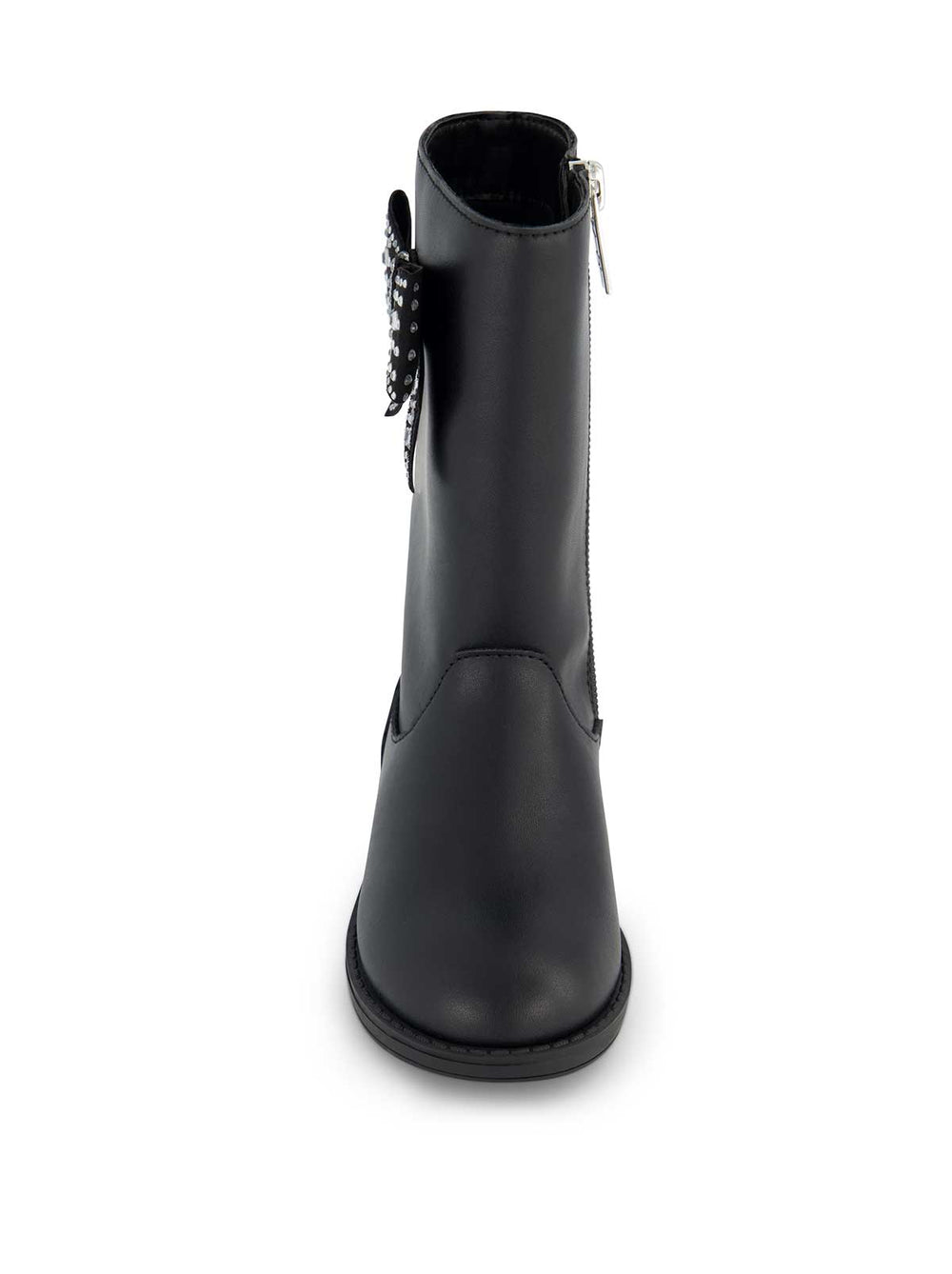 Toddler Evie Ribbon Boot - Black
