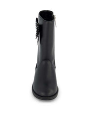 Toddler Evie Ribbon Boot - Black