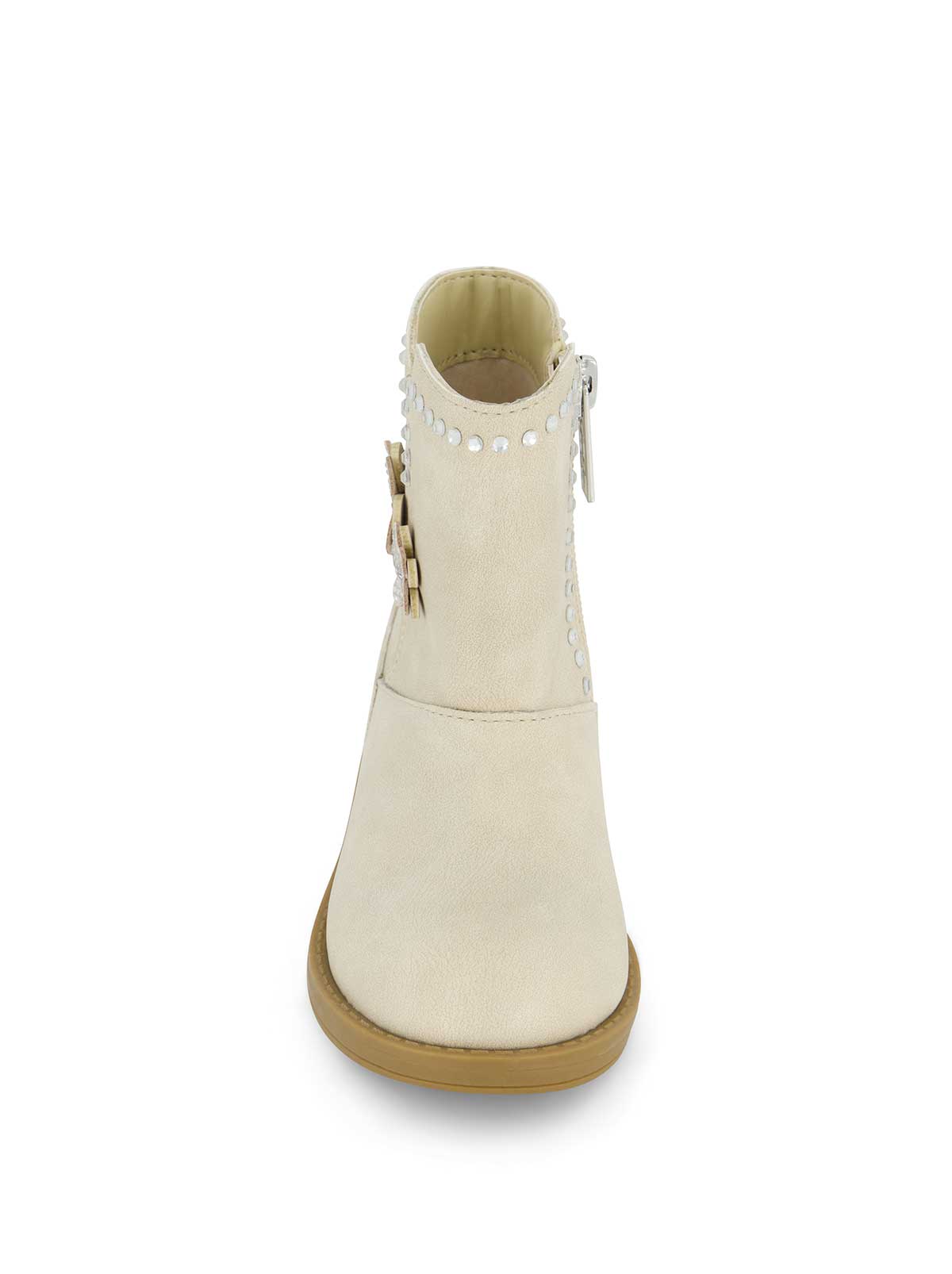 Toddler Evie Flower Boot - Cream