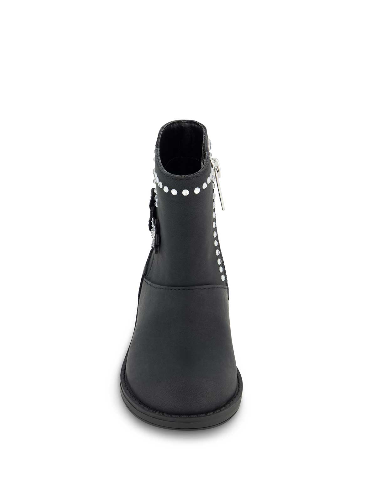 Toddler Evie Flower Boot - Black