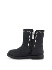Toddler Evie Flower Boot - Black