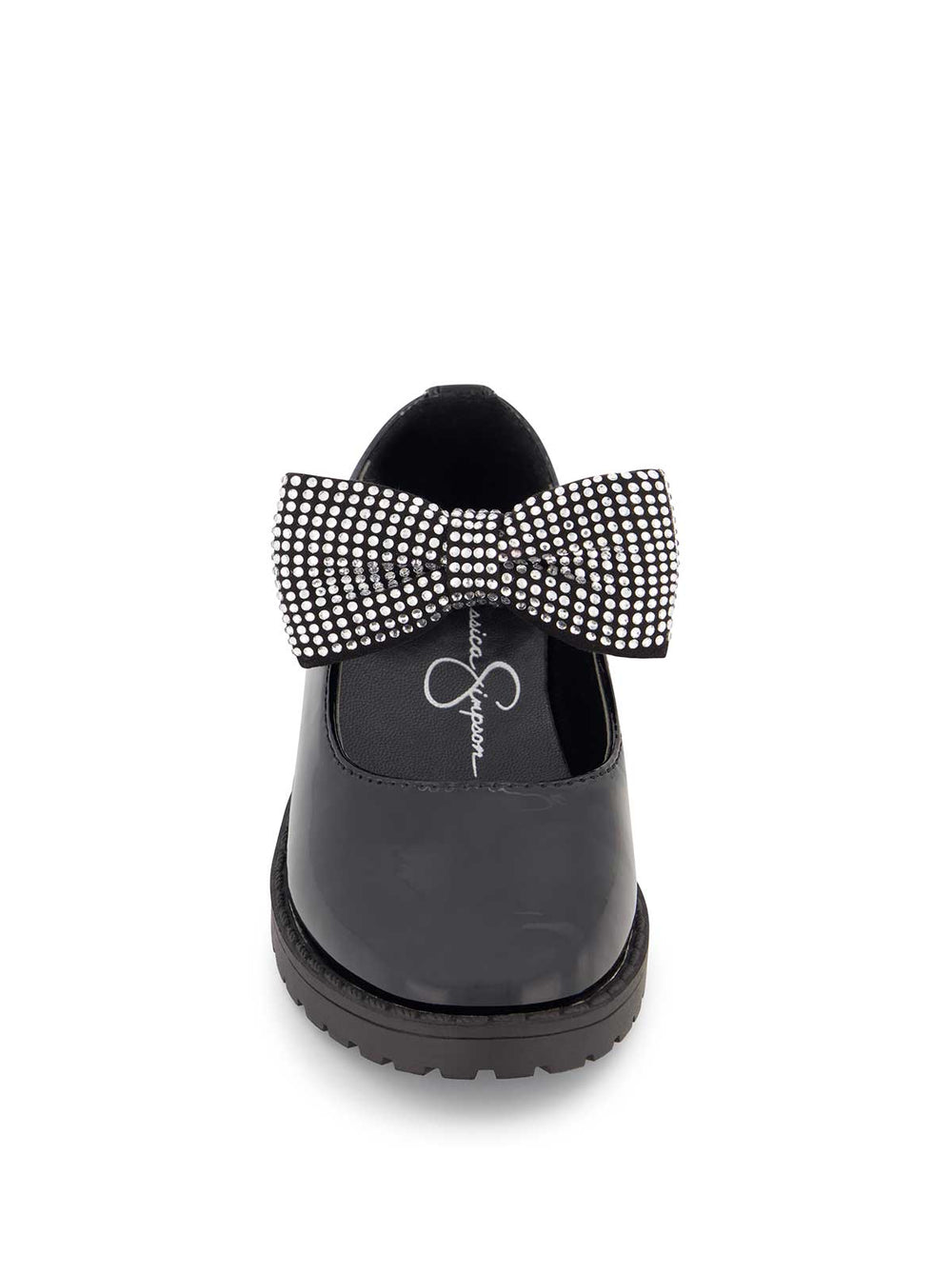 Toddler Aubrey Bow Flat - Black