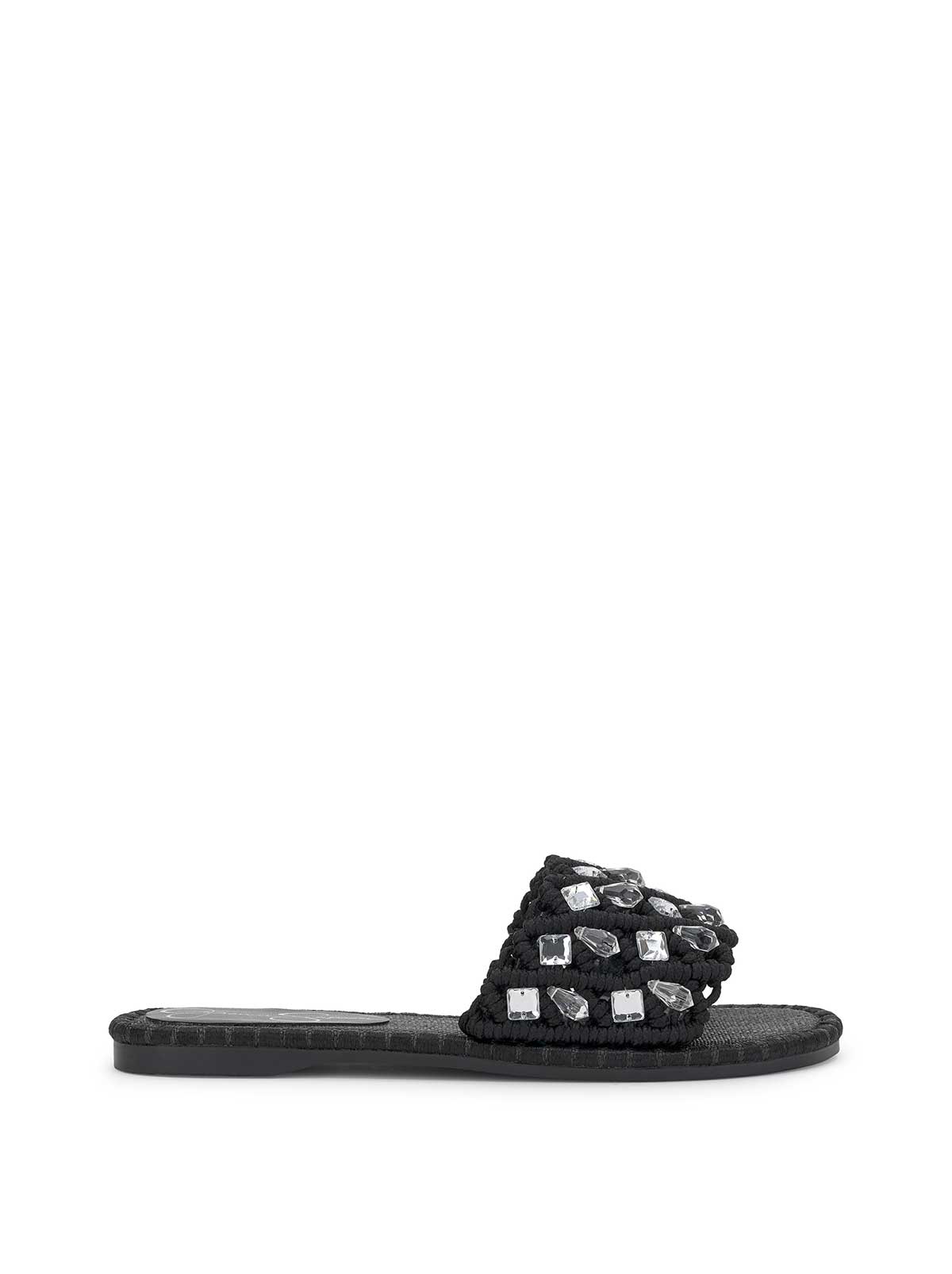 Brennara Flat Sandal - Black