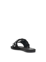 Brennara Flat Sandal - Black