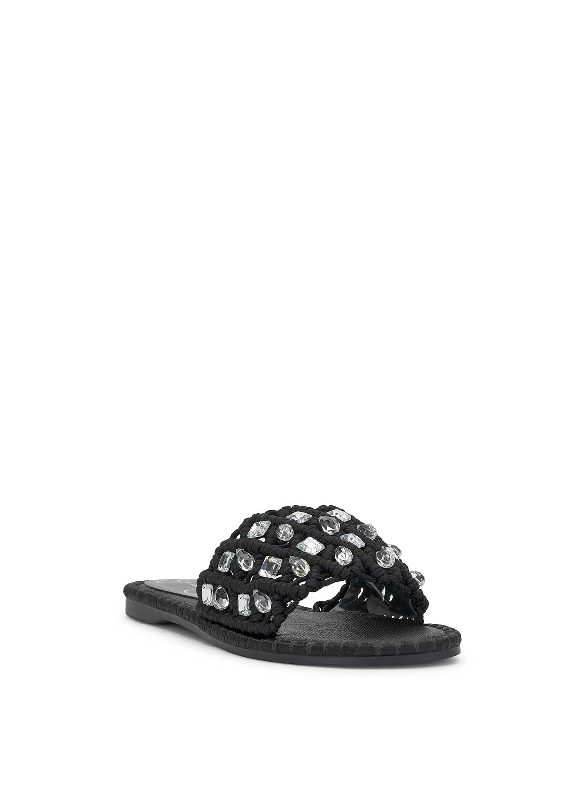 Brennara Flat Sandal - Black