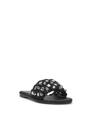 Brennara Flat Sandal - Black