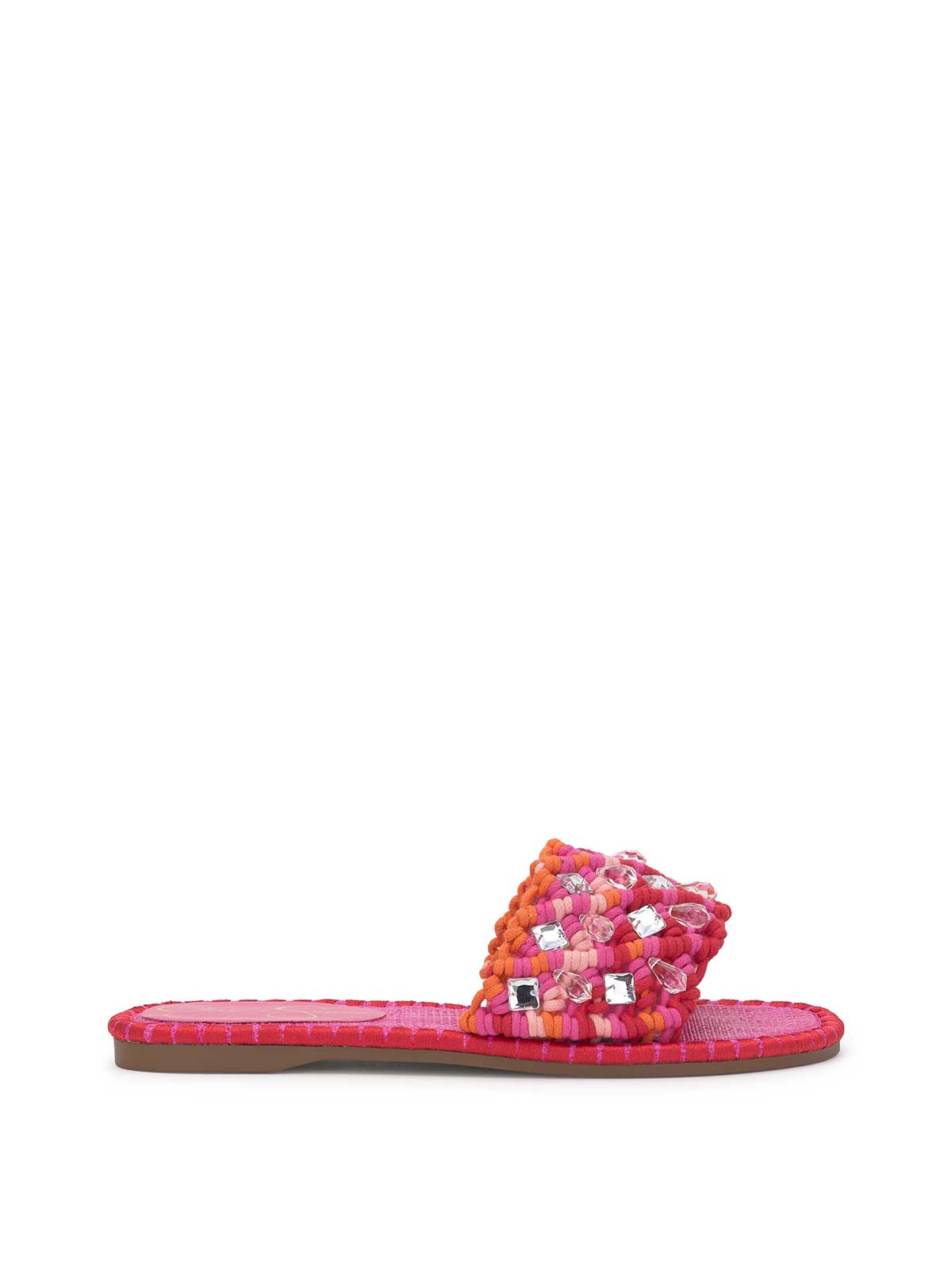 Brennara Flat Sandal - Bright Orchid