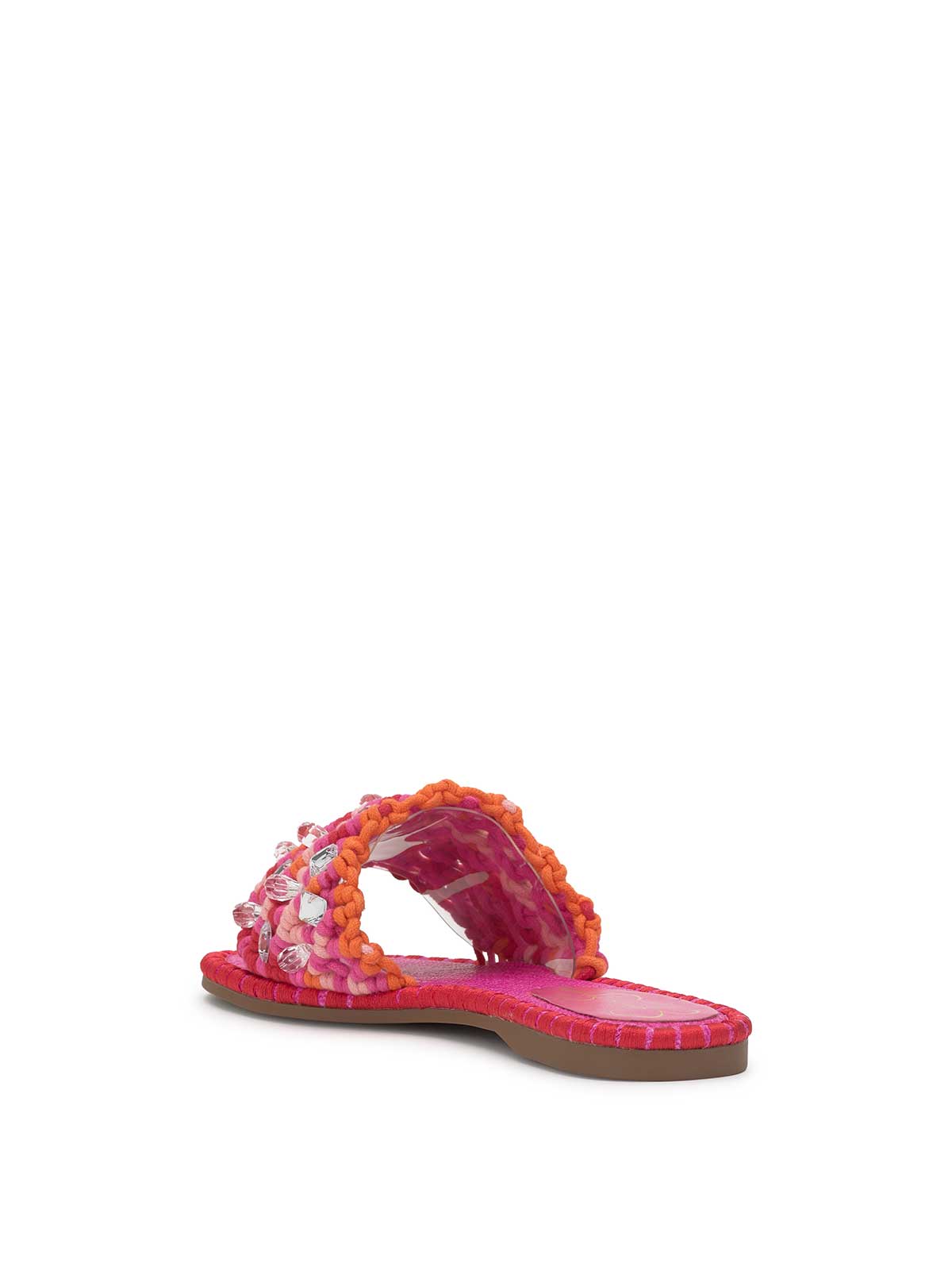 Brennara Flat Sandal - Bright Orchid
