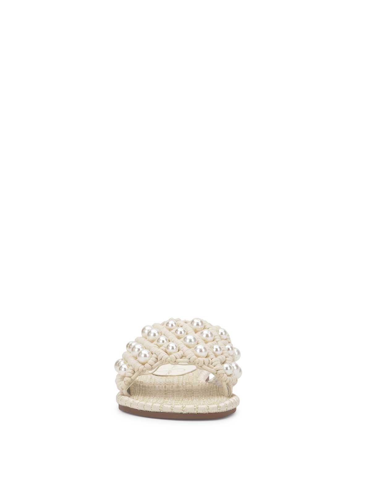 Brennara Flat Sandal - Cream