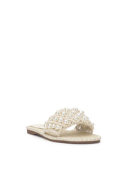 Brennara Flat Sandal - Cream
