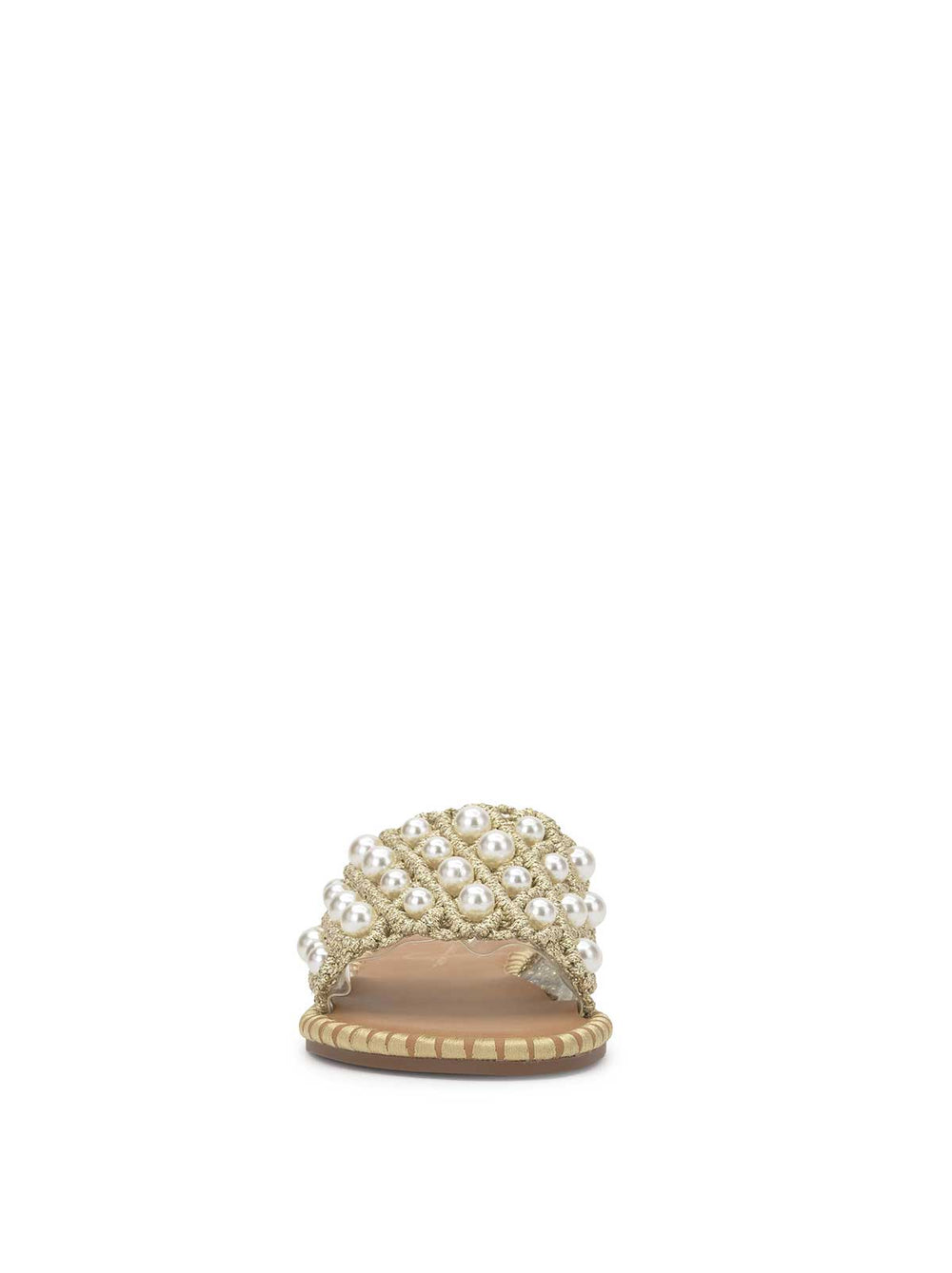Brennara Flat Sandal - Soft Gold