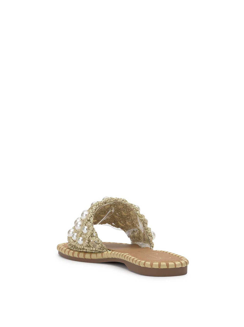 Brennara Flat Sandal - Soft Gold