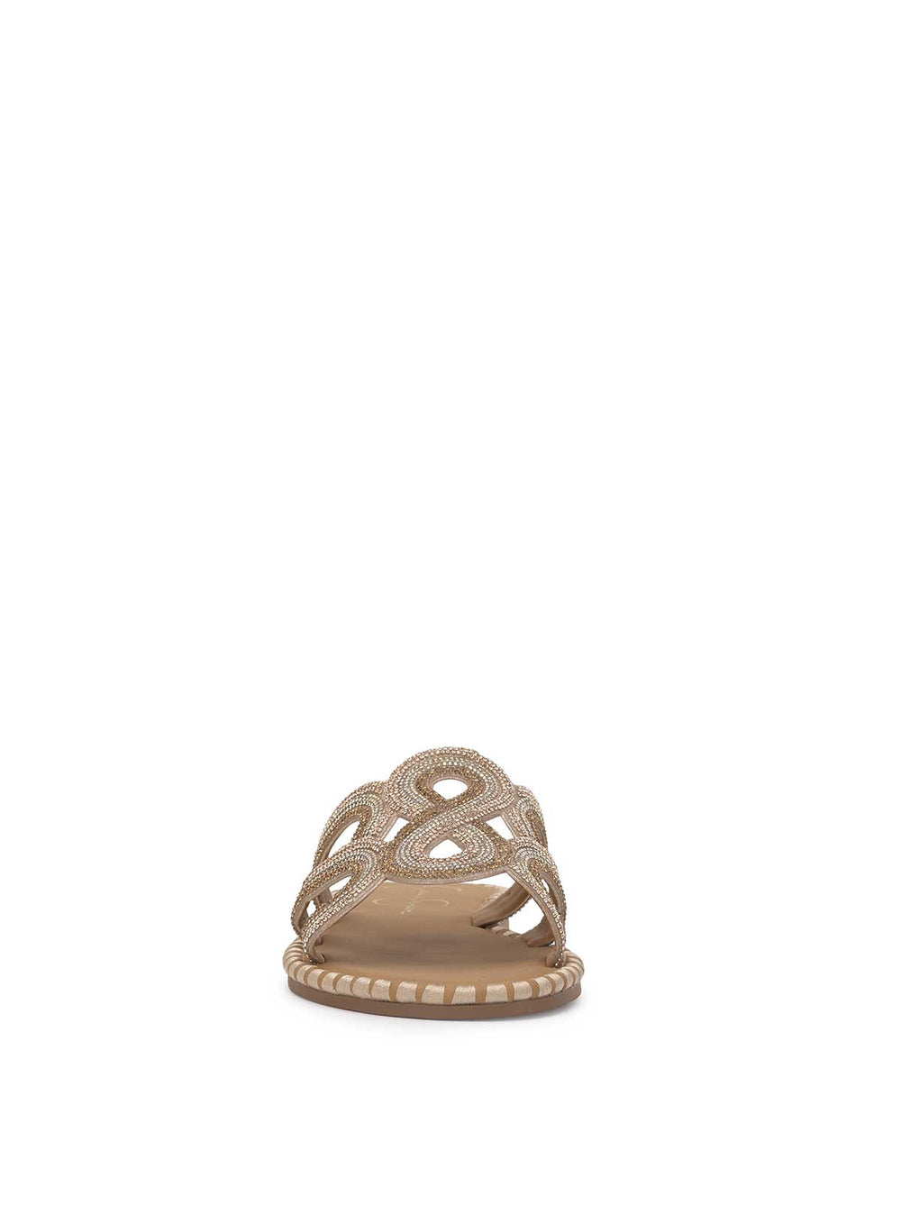 Bria Flat Sandal - Champagne