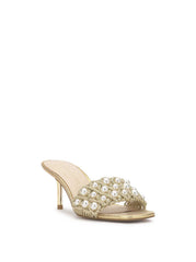 Cameleah Heeled Sandal - Soft Gold