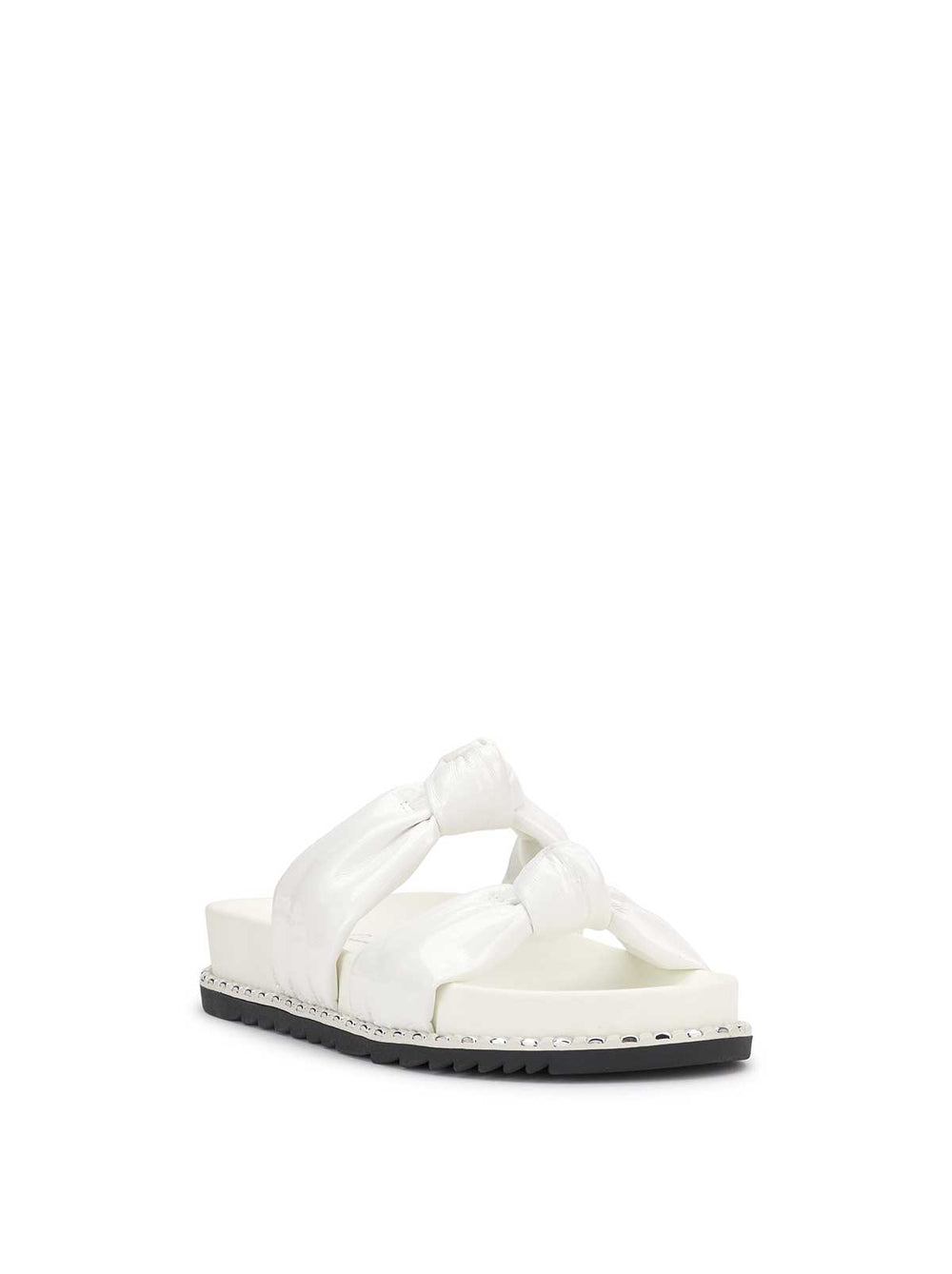 Caralyna Flat Sandal - White