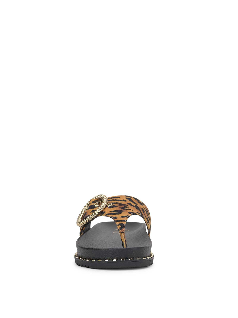 Cymmeri Flat Sandal - Tiger Print