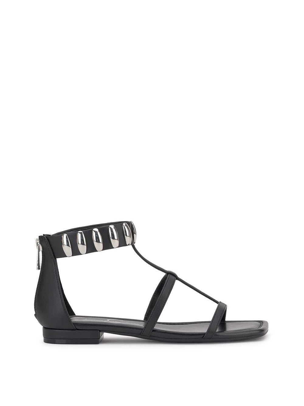 Elusta Flat Sandal - Black