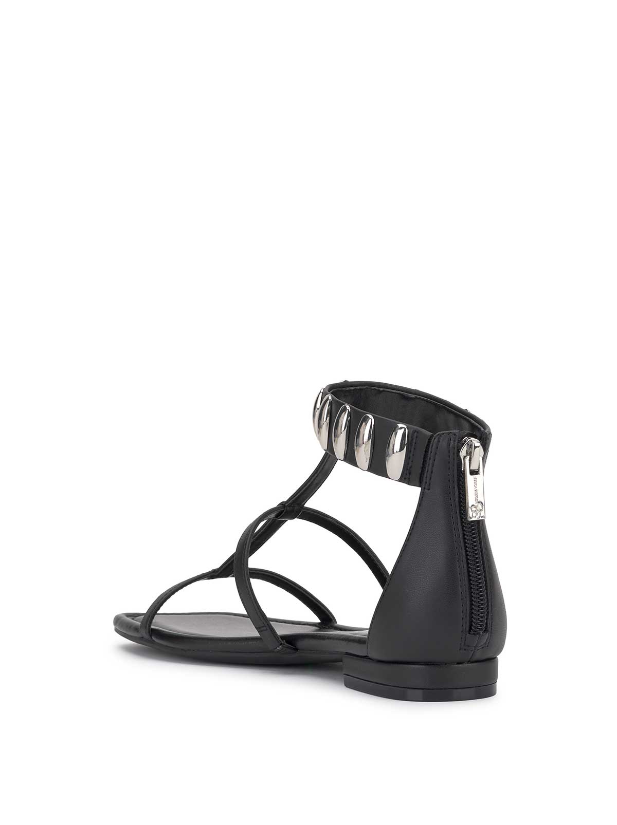 Elusta Flat Sandal - Black