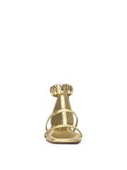 Elusta Flat Sandal - Gold