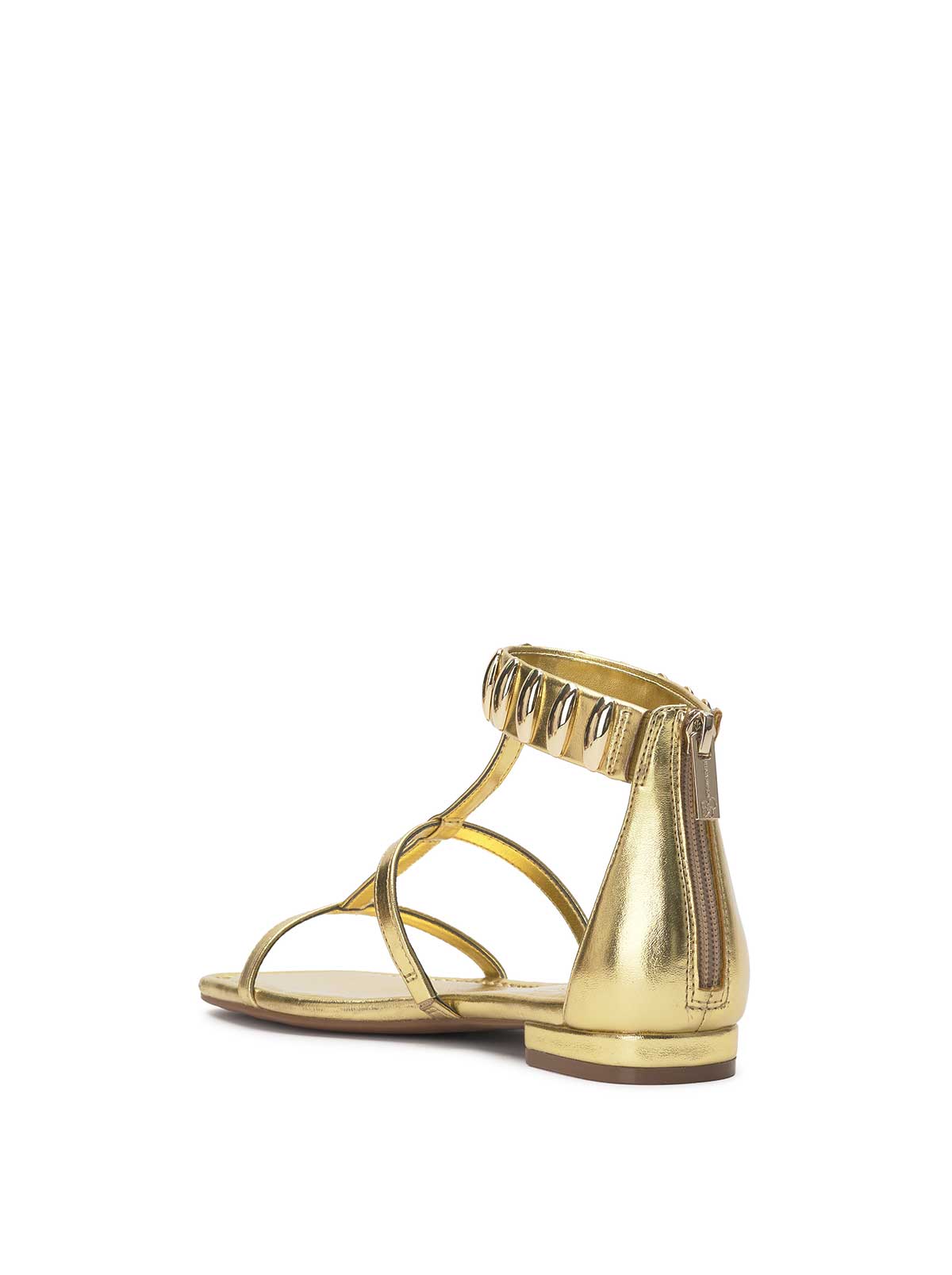 Elusta Flat Sandal - Gold
