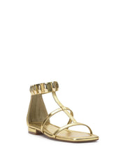 Elusta Flat Sandal - Gold