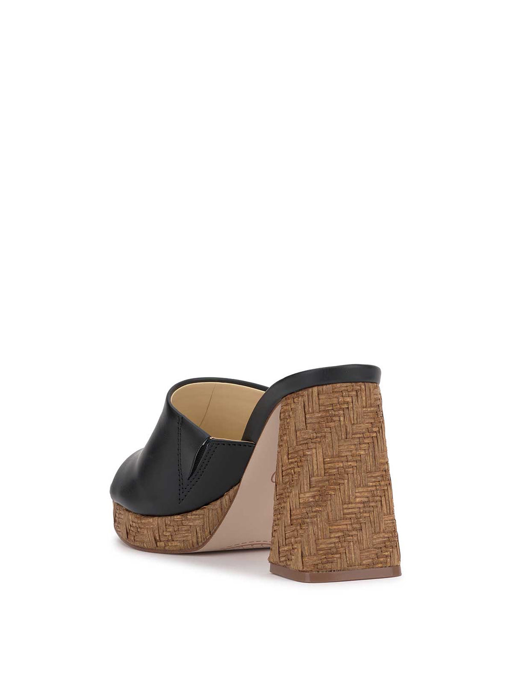 Kameena Mule Platform Sandal - Black