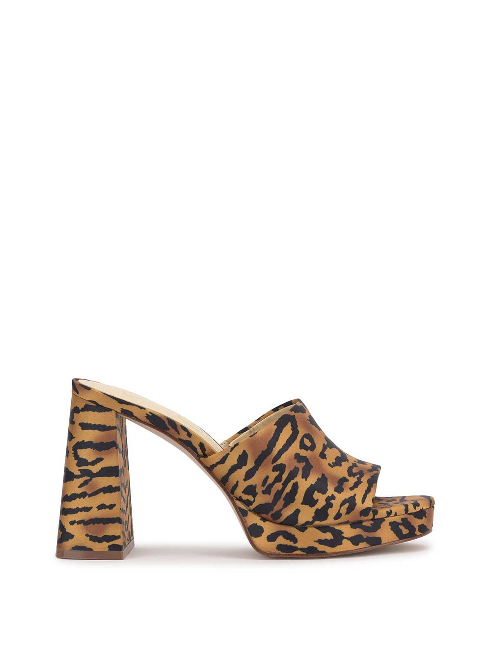 Kameena Mule Platform - Tiger Print