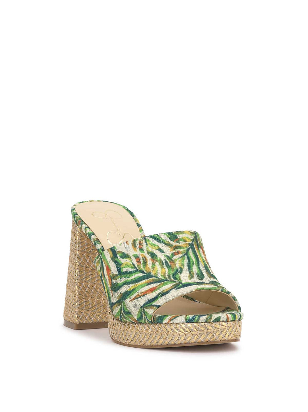 Kameena Mule Platform - Green Jungle