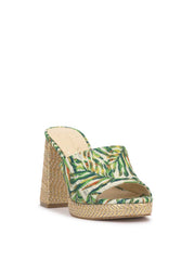 Kameena Mule Platform - Green Jungle