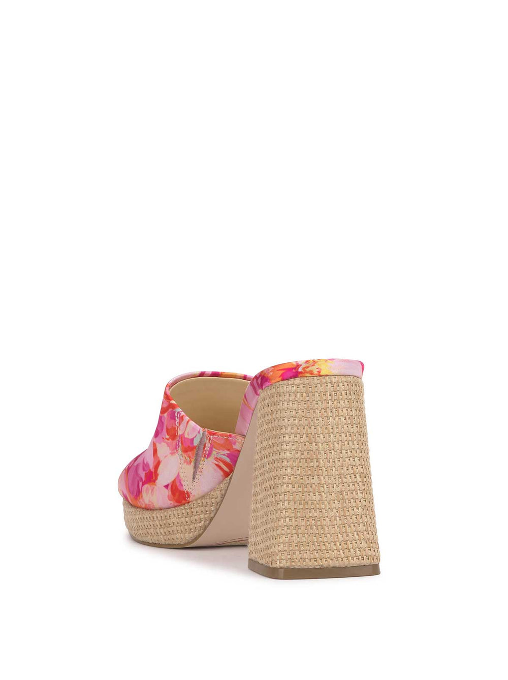 Kameena Mule Platform - Pink Floral