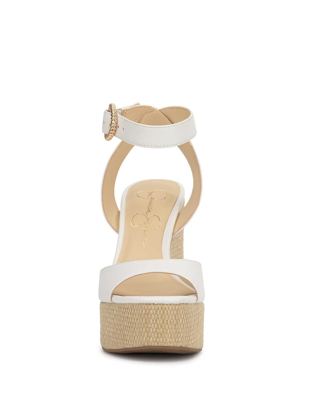 Kamindi Espadrille Wedge - Bright White