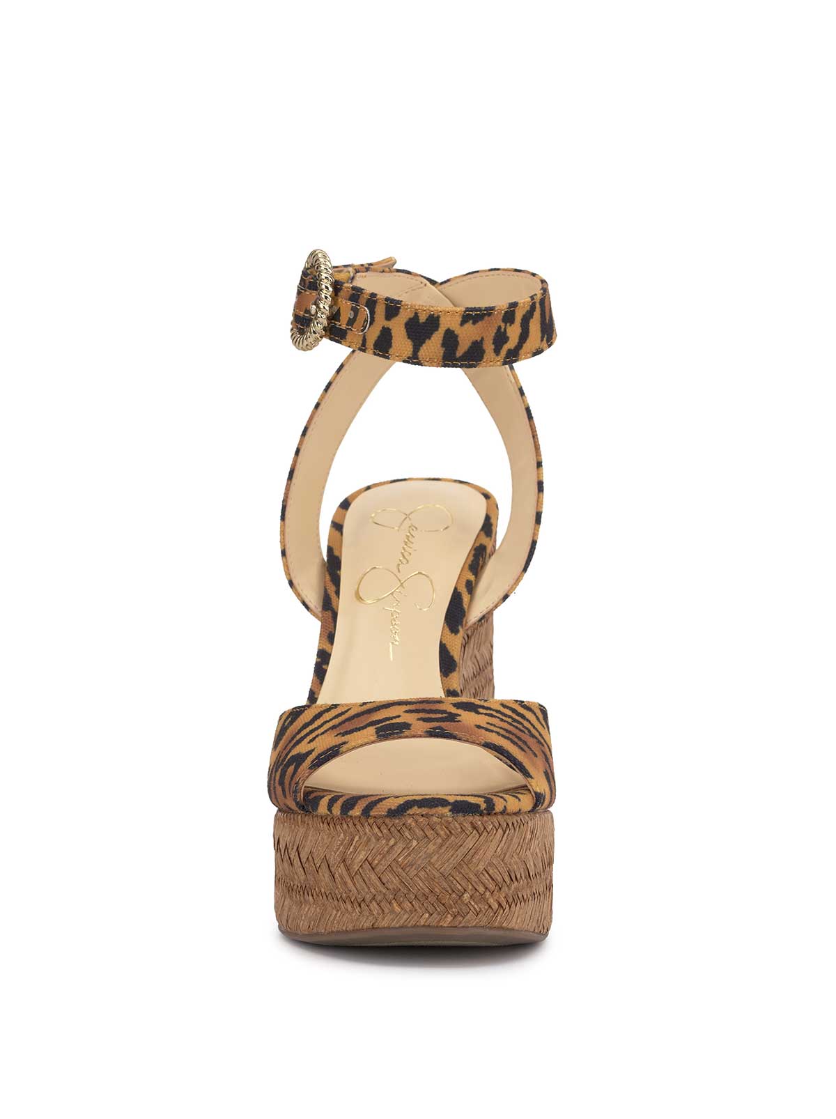 Kamindi Espadrille Wedge - Tiger Print