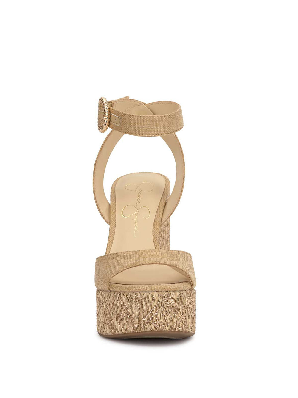 Kamindi Espadrille Wedge - Natural Raffia