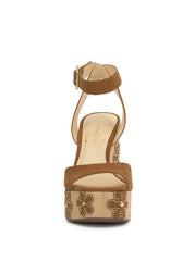 Kamindi Espadrille Wedge - Tuscan Tan