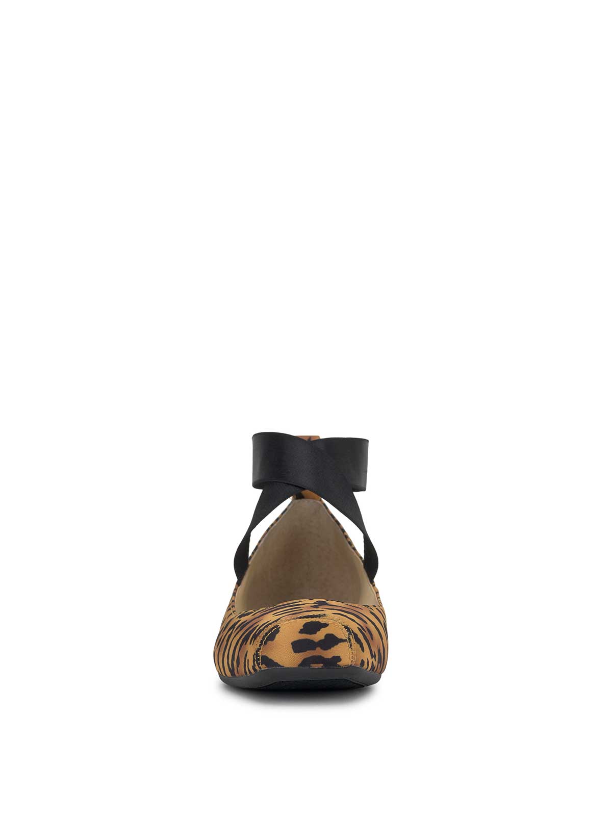 Mandalaye Ballet Flat - Tiger Print
