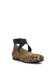 Mandalaye Ballet Flat - Tiger Print