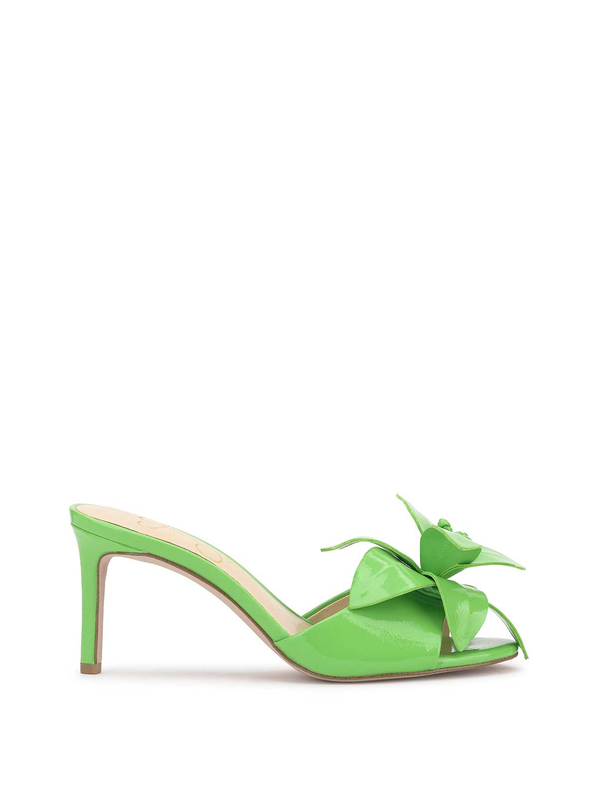 Percia Slip On Heel - Bright Green