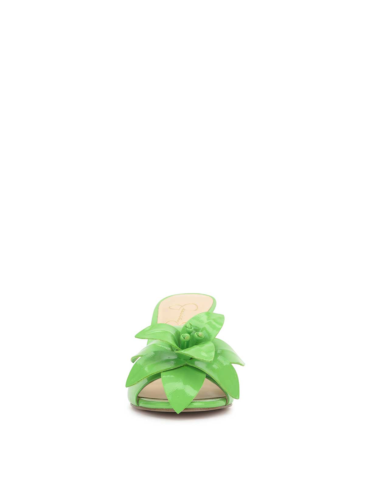Percia Slip On Heel - Bright Green