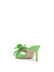 Percia Slip On Heel - Bright Green